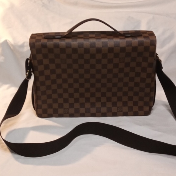 Louis Vuitton Broadway Messenger Checkered Bag Purse - Picture 3 of 11